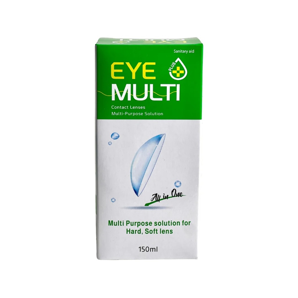 EYE PLUS MULTI CONTACT LENSES SOLUTION 150ML | Rosh Pharmacy